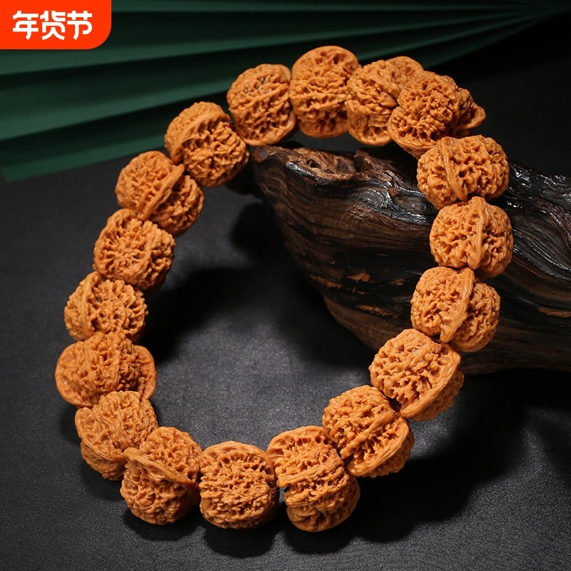 文玩核桃四座楼官帽大陕西灯笼小秋子手串手把件猴头野生山核桃