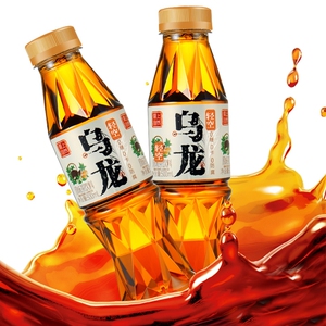 轻空乌龙茶饮料 0糖0脂0卡 500ml*4瓶