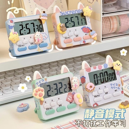 倒计时提醒器计时器学习闹钟儿童学生自律厨房时间专用管理定时器