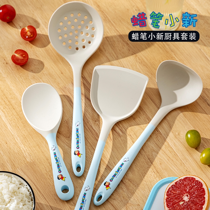 蜡笔小新厨房用具硅胶耐高温萌趣