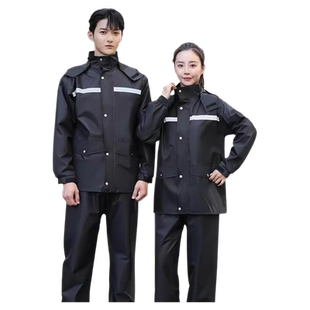 套装男款成人分体式外卖骑手专用单人雨衣雨裤全身防暴雨防水骑行