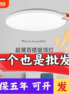 格灯堡led简约餐卧护眼吸顶灯