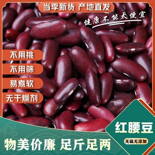大粒正宗云南特产大红豆类云豆农家自产红芸豆干货饭豆米