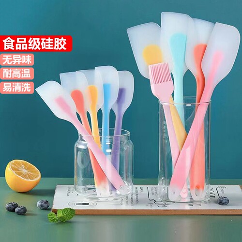 一体式硅胶刮刀烘焙工具蛋糕奶油
