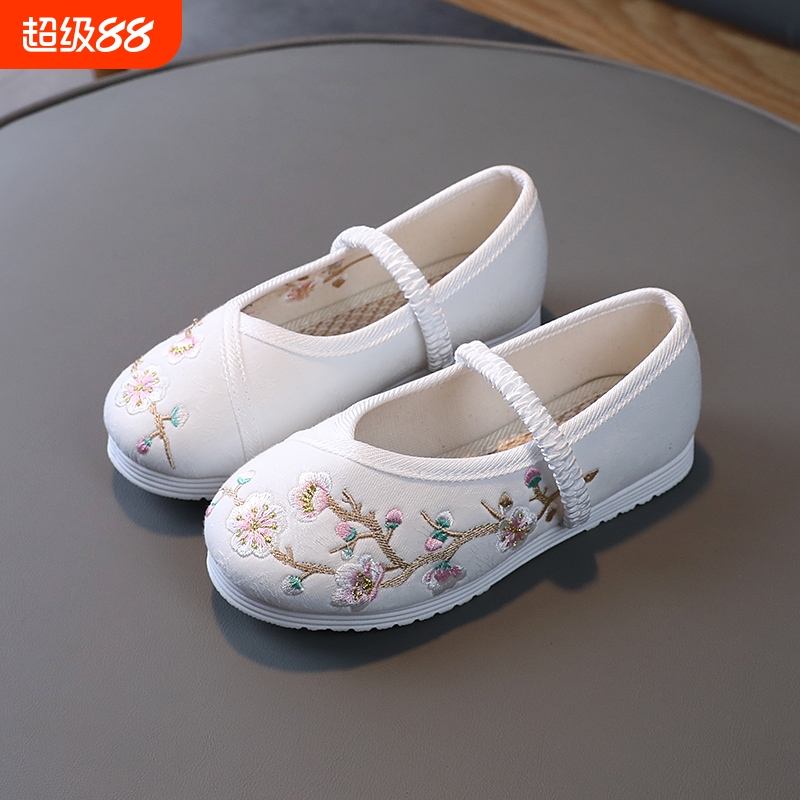 绣花儿童汉服鞋|超1万次加购