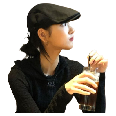 简约女贝雷帽春秋款|万人加购