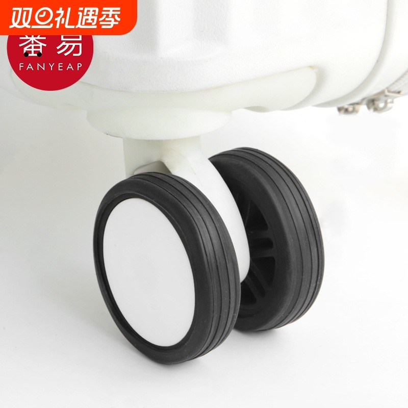 行李箱轮保护套AA1SQ0-胶圈旅行箱拉杆箱静音降噪万向轮脚滚轮