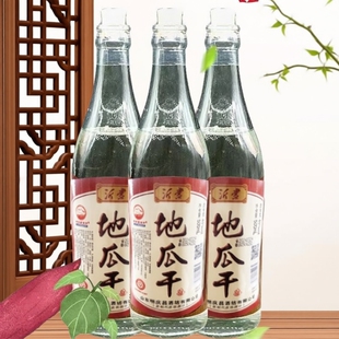 明庆昌酒坊山东沂蒙地瓜干酒42 52度1瓶500ml浓香白酒粗粮白酒