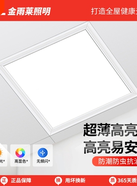 集成吊顶灯60x60工作室平板灯 30*30LED面板灯工程灯石膏矿棉板灯