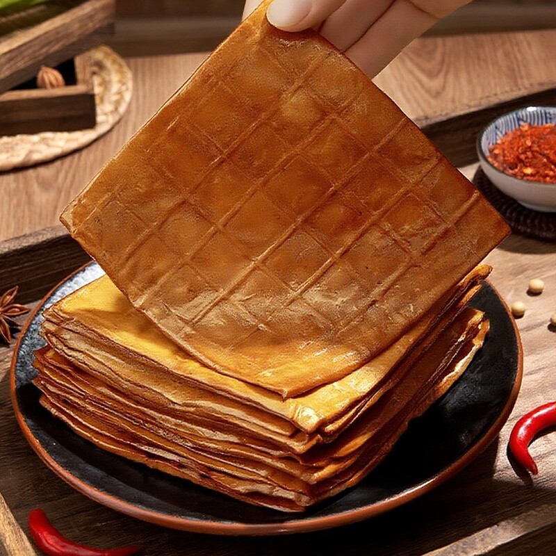 重庆牛皮豆干饭店餐馆凉拌食材火锅串串薄豆腐干麻辣烫必备食材