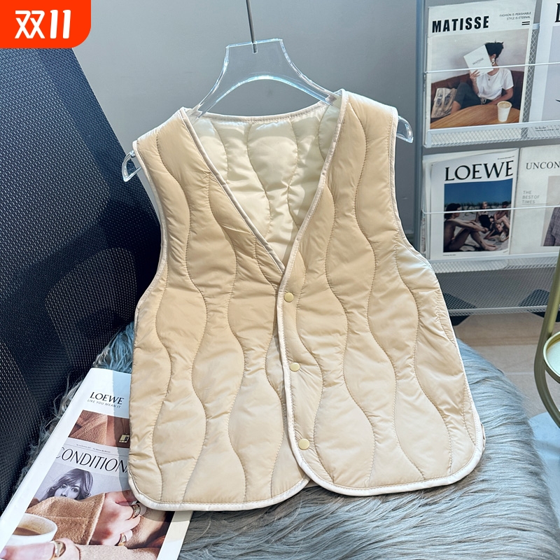 棉马甲女轻薄修身内穿