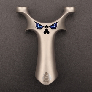 新款弓拓正品630不锈钢重炮恶魔弹弓圆头竞技专用弹弓