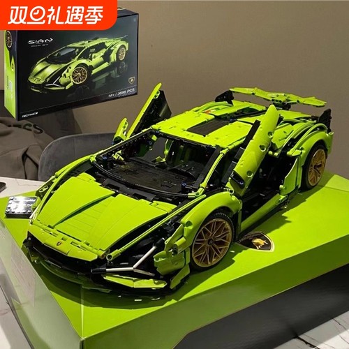 【热销】积木模型玩具车