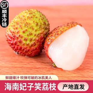 海南妃子笑荔枝顺丰包邮新鲜水果产地直发当季老树果现摘大果优选