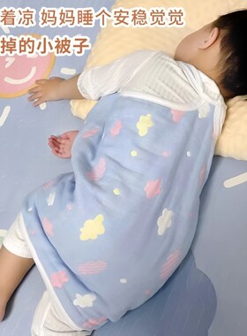 宝宝防着凉睡觉神器婴儿童睡裙护肚兜春秋2-8防踢被防蹬夏天睡袋