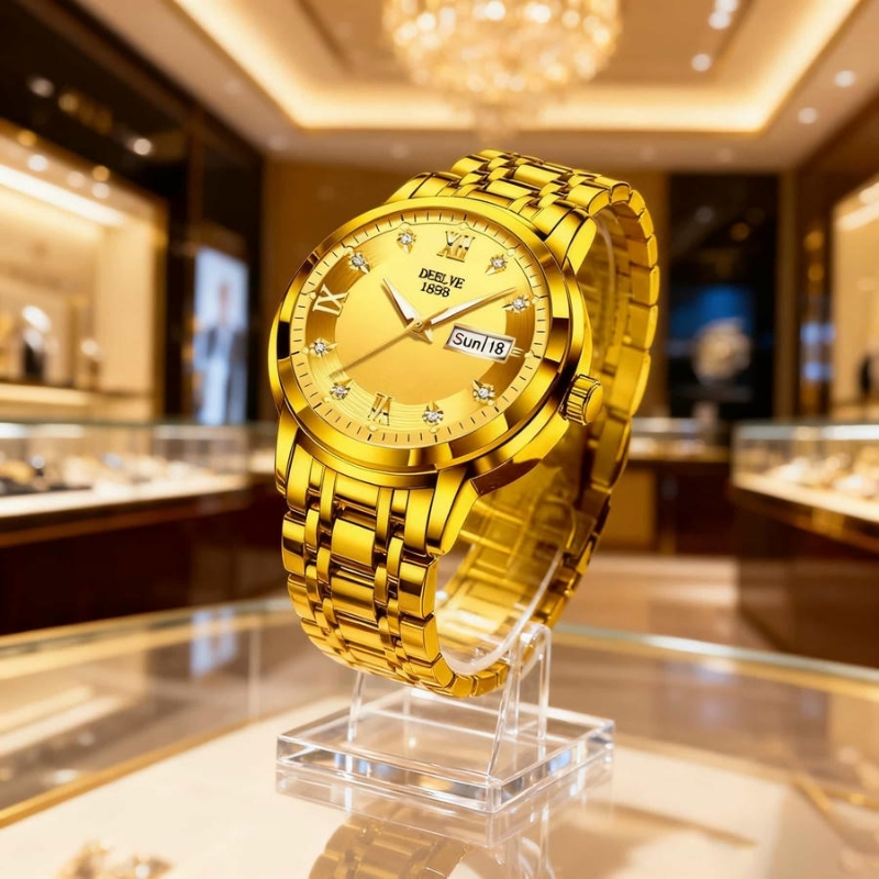 名牌男士手表正品官方旗舰瑞士非机械手表男款2024新款防水石英表