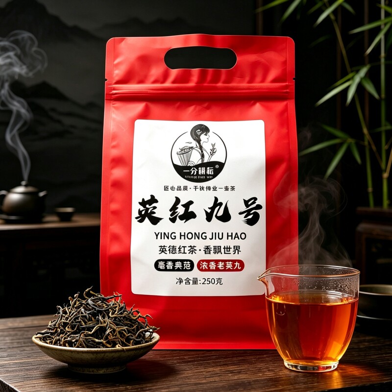 英红九号新茶正宗广东英德红茶古树春茶浓香型茶叶250g袋装优选