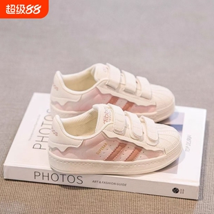 女童鞋子小白鞋2026新款春款运动鞋儿童板鞋爆款春夏鞋幼儿园休闲