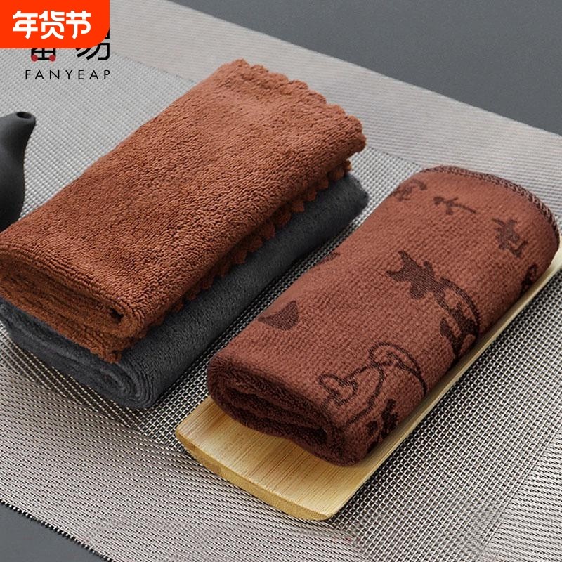茶巾A1pf0-茶具配件功夫茶布吸水毛巾茶台垫方形茶几桌布抹布,餐饮具,茶巾,淘宝优惠券,粉丝福利购,淘宝优惠卷