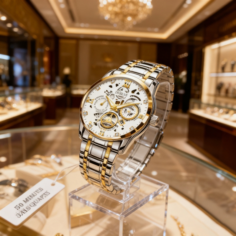 名牌男士手表正品官方旗舰瑞士非机械手表男款2024新款防水石英表