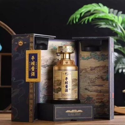 贵州平坝酱酒龙腾四海53度酱香型白酒500ml纯粮粮食酒百年老字号