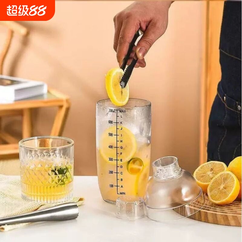 雪克杯加厚款奶茶店专用杯子暴打柠檬茶制作工具食品级手打盖子图片