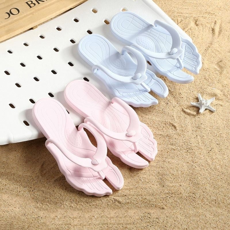 便携式可折叠拖鞋旅行男旅游游泳女洗澡防滑出差用品凉拖新款轻便