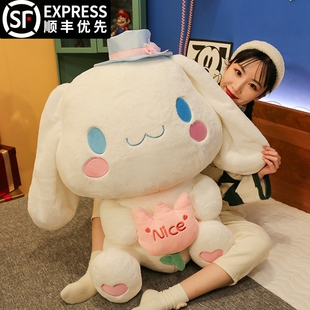 德国可爱玉桂狗公仔超大号玩偶睡觉抱枕床上娃娃毛绒玩具生日礼物