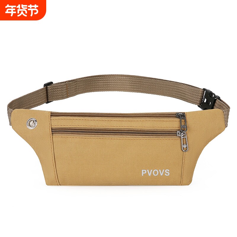 腰包男士干活工地放手机包套袋跨腰包多功能休闲轻便腰带运动户外