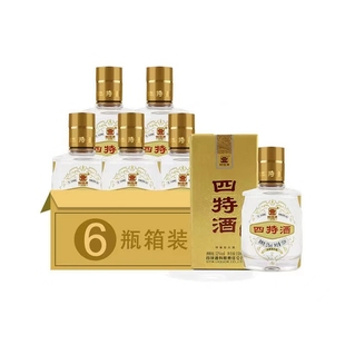 52度150ml 四特酒金三两38度 1瓶 2瓶 6瓶纯粮酿造小酒特香型白酒