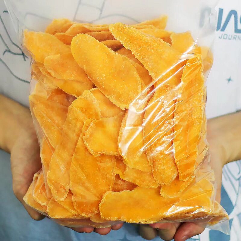 原味5A芒果干无添加色素果干厚切优选休闲零食海南特产鲜果