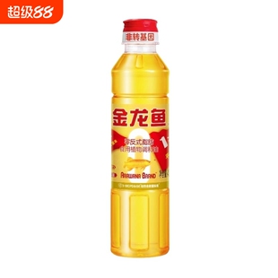 金龙鱼食用植物调和油小瓶家用400ml非转基因黄金比例零反式脂肪