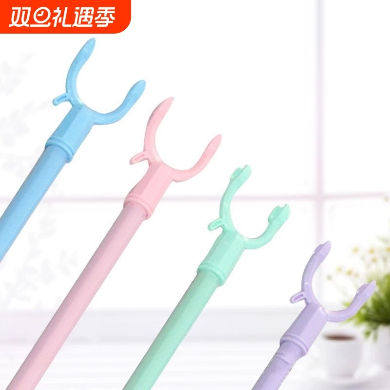 家用撑衣杆晾衣杆衣叉晾取衣服晒衣服丫叉凉衣杆宿舍加厚挑衣杆子