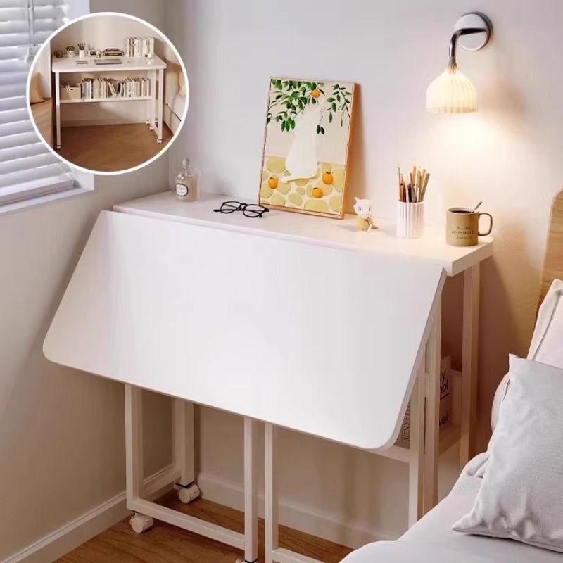 折叠桌子家用卧室可移动简易桌小户型出租屋电脑桌学生学习桌桌面