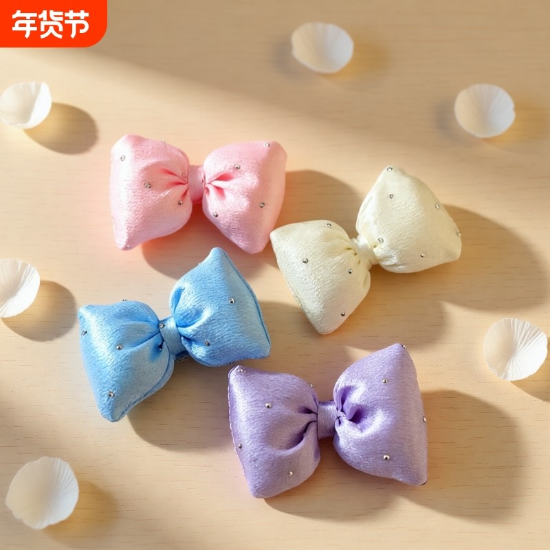 蝴蝶结对称可爱发夹少女甜美新款侧边发卡发饰马尾刘海鸭嘴头饰新,饰品/流行首饰/时尚饰品新,发饰,淘宝优惠券,粉丝福利购,淘宝优惠卷