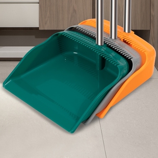 簸箕单个垃圾铲熟胶加厚耐摔家用大撮箕畚斗扫地撮子扫把组合套装