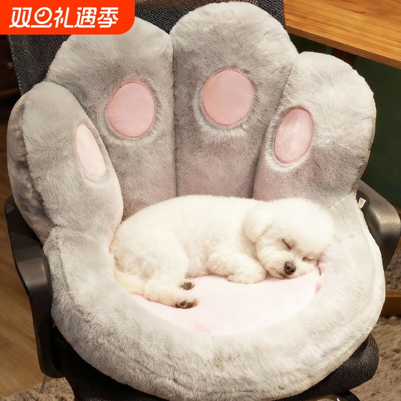 宠物坐垫玩偶毛绒玩具加厚小型狗窝猫窝娃娃冬季睡觉保暖防滑小窝