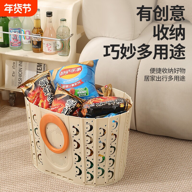 脏衣篮可折叠家用手提脏衣服收纳筐卫生间浴室脏衣篓放衣服收纳篮