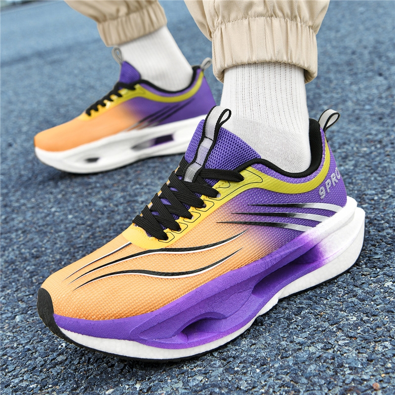 男鞋新款夏季网面健步休闲鞋超轻软底运动跑步鞋男