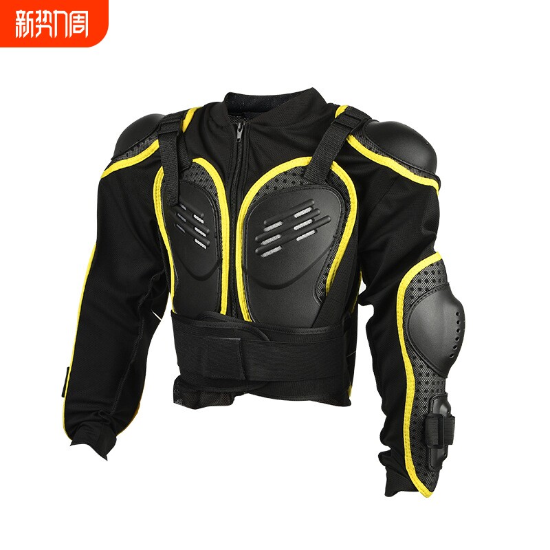 儿童摩托车盔甲平衡车护甲衣滑雪服护手护背护胸防摔护甲