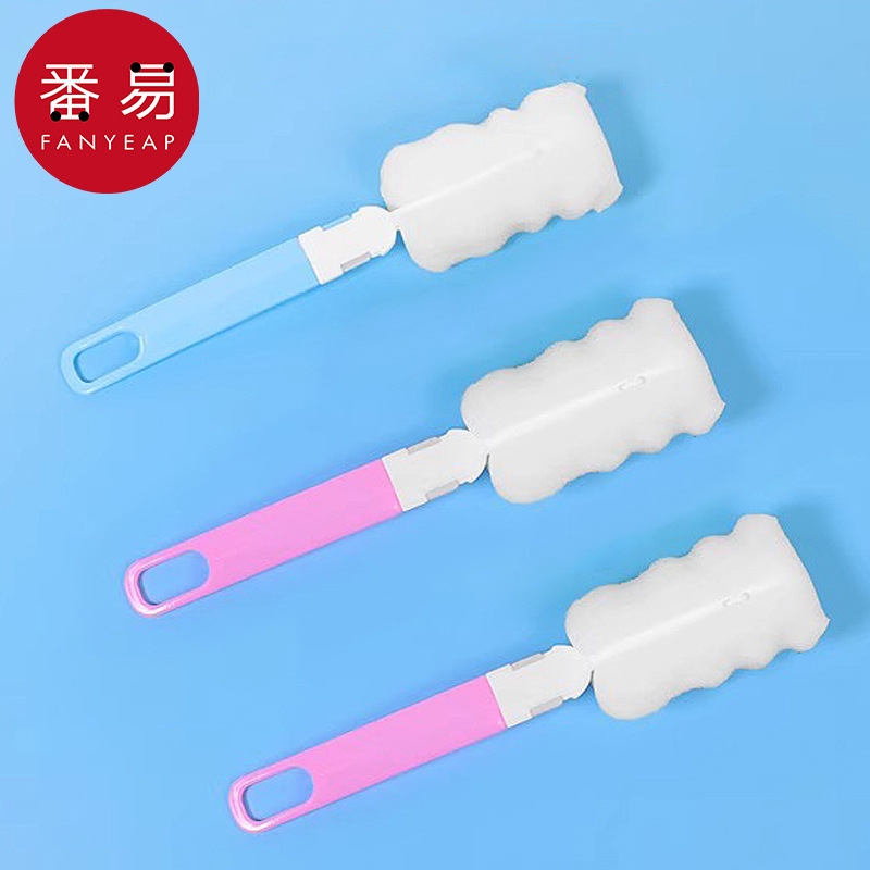 杯刷CA1sn0-洗杯刷海绵刷子杯长柄刷玻璃杯茶杯子清洁刷无死
