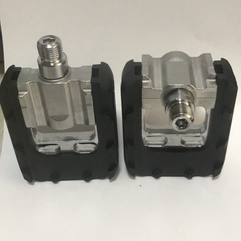 自行车可折叠脚踏山地公路车电动车铝合金防滑脚踏板脚蹬子配件