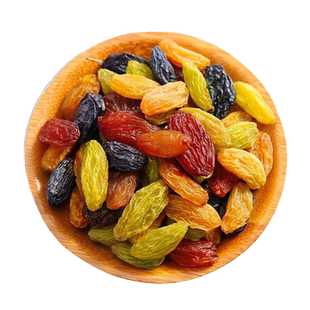 新疆葡萄干吐鲁番1000g果干独小包装黑加仑多彩混合三色整箱四色