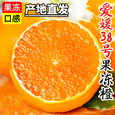 爱媛38号果冻橙甜橙子新鲜水果