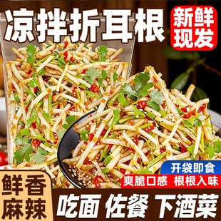 香辣折耳根凉拌剁椒新鲜鱼腥草腌制即食下饭菜川渝开胃咸菜下酒菜