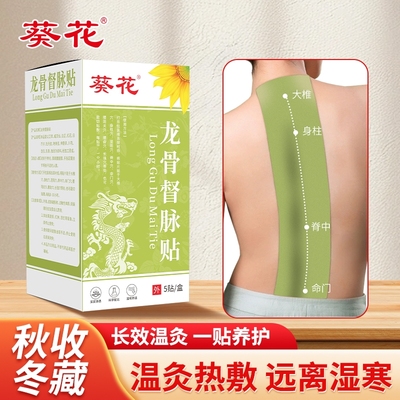 龙骨督脉贴三伏升阳艾灸贴葵花