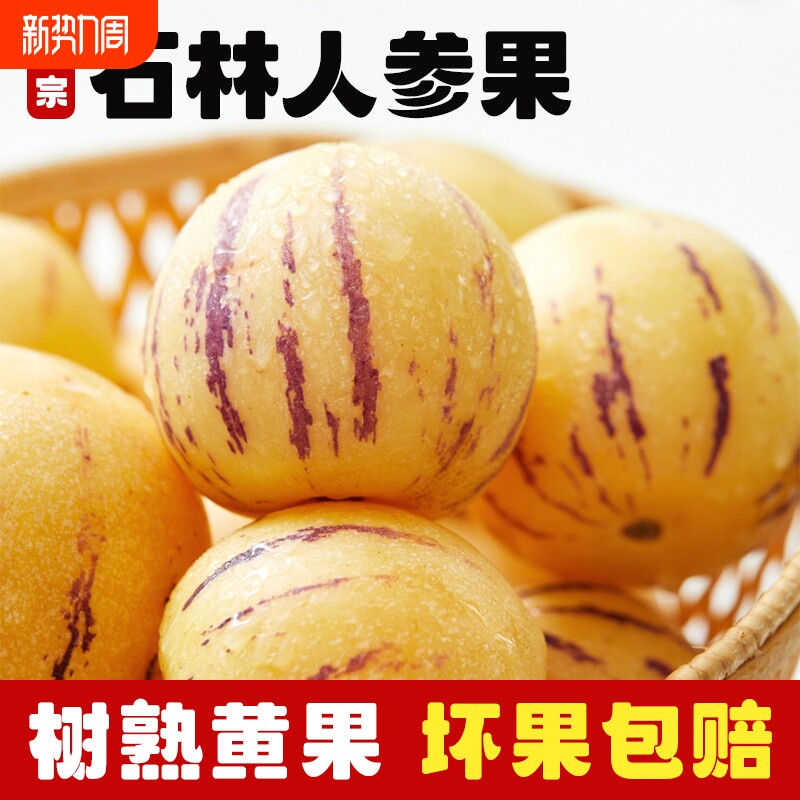 正宗石林云南石林人参果大果当季新鲜水果七彩黄肉人叁果圆果包邮