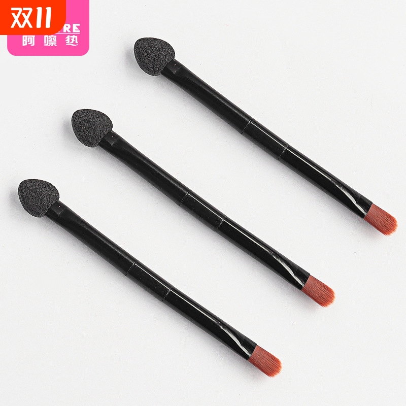 眼影刷/双头BB1sn0-中号眼影棒眼部化妆刷彩妆工具双头小巧便携