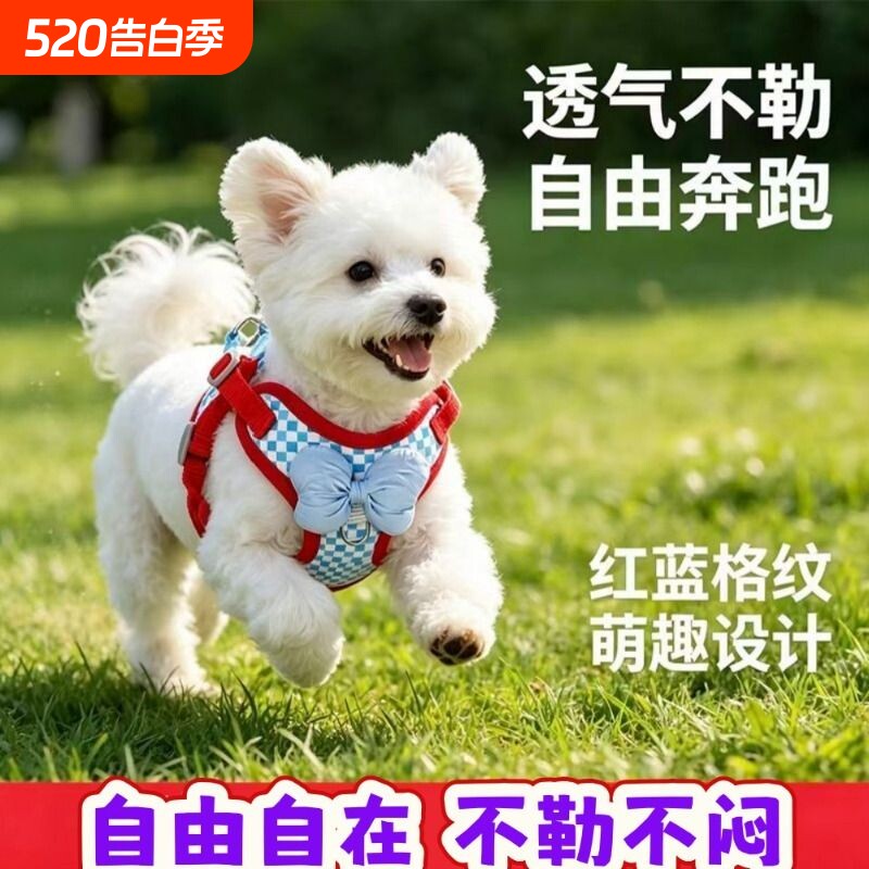 春夏季狗狗休闲风撞色棋盘格纹两脚背心猫咪中小型犬泰迪宠物服装