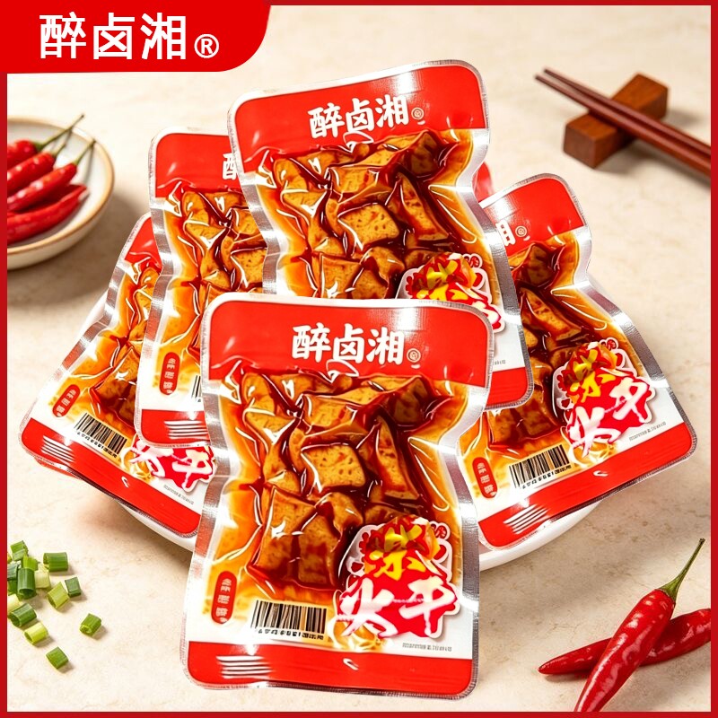 武冈豆干零食湖南特产虎皮捆鸡香干豆腐干解馋香辣休闲小吃零食
